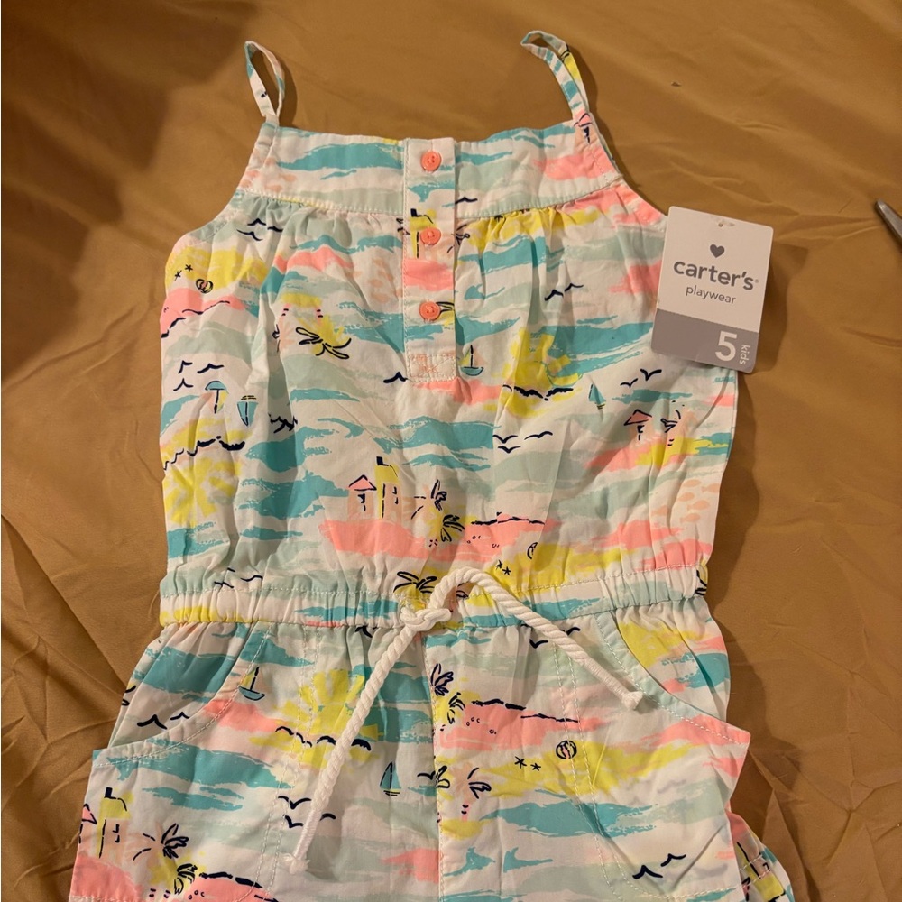 NWT beach romper